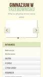 Mobile Screenshot of gtrzebownisko.wist.com.pl