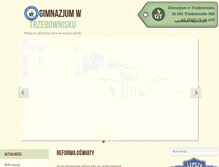 Tablet Screenshot of gtrzebownisko.wist.com.pl
